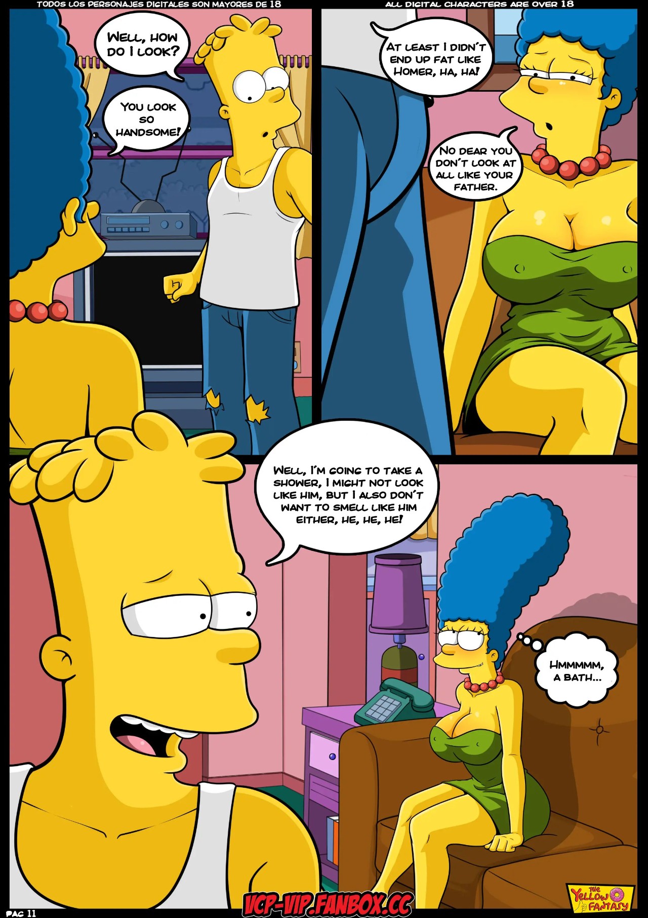 The Yellow Fantasy 3: From Ten to Twenty Something Porn Comic english 12