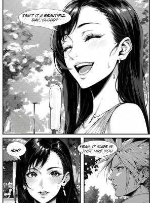 Tifa In Park  Porn Comic english 02