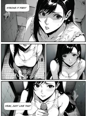 Tifa In Park  Porn Comic english 08