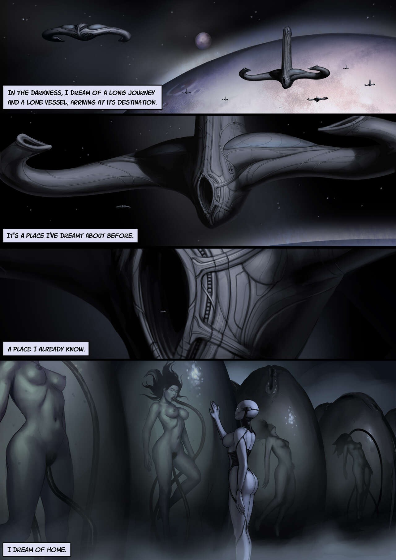 Xenomorphosis: Dark Dreams Porn Comic english 26