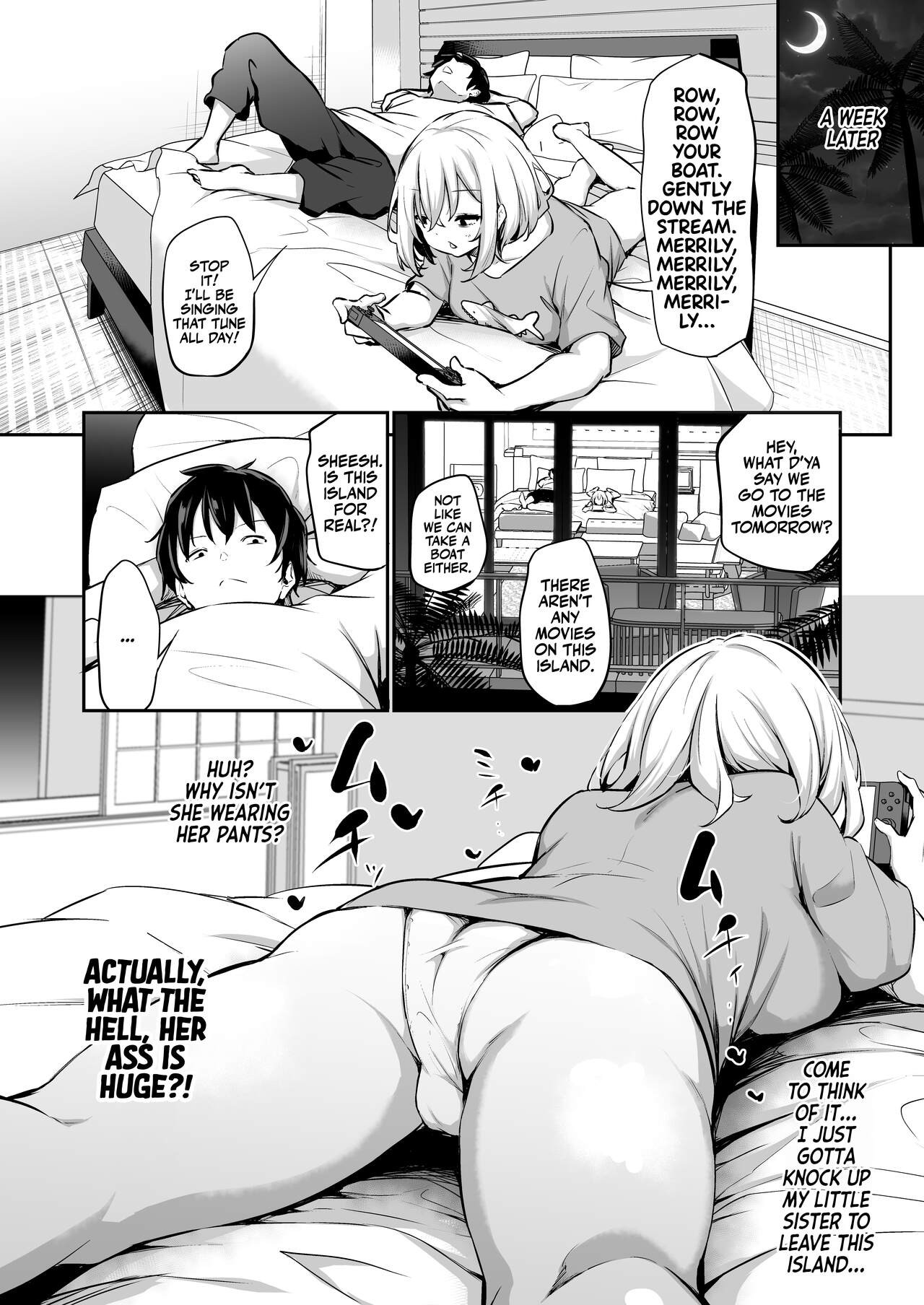 You Must Breed Your Sister To Leave This Island Porn Comic english 07