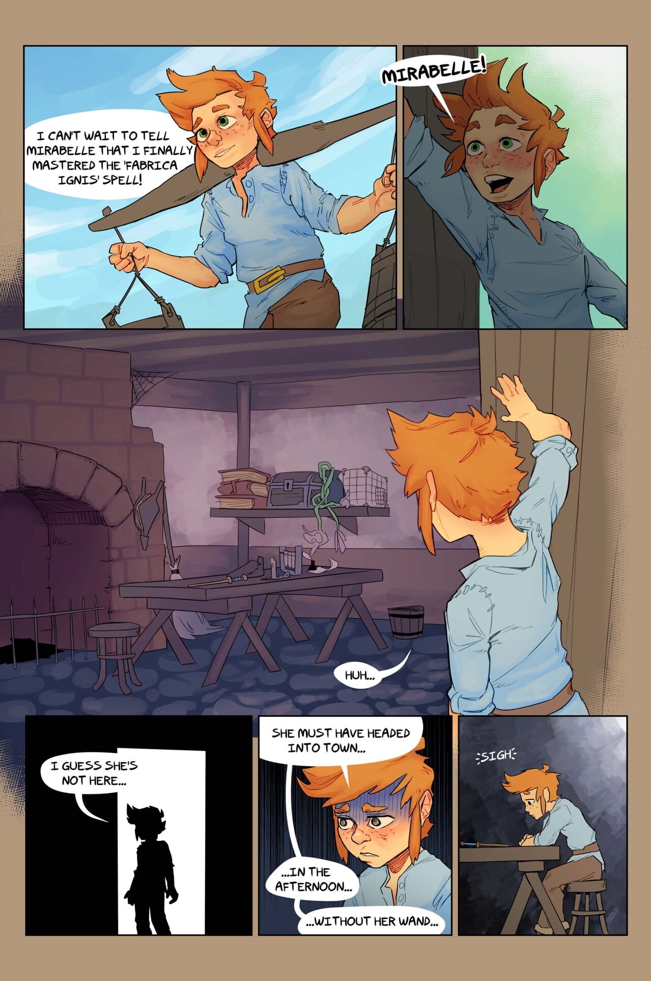 A Boy & His Familiar Part 1: The Fool Porn Comic english 09