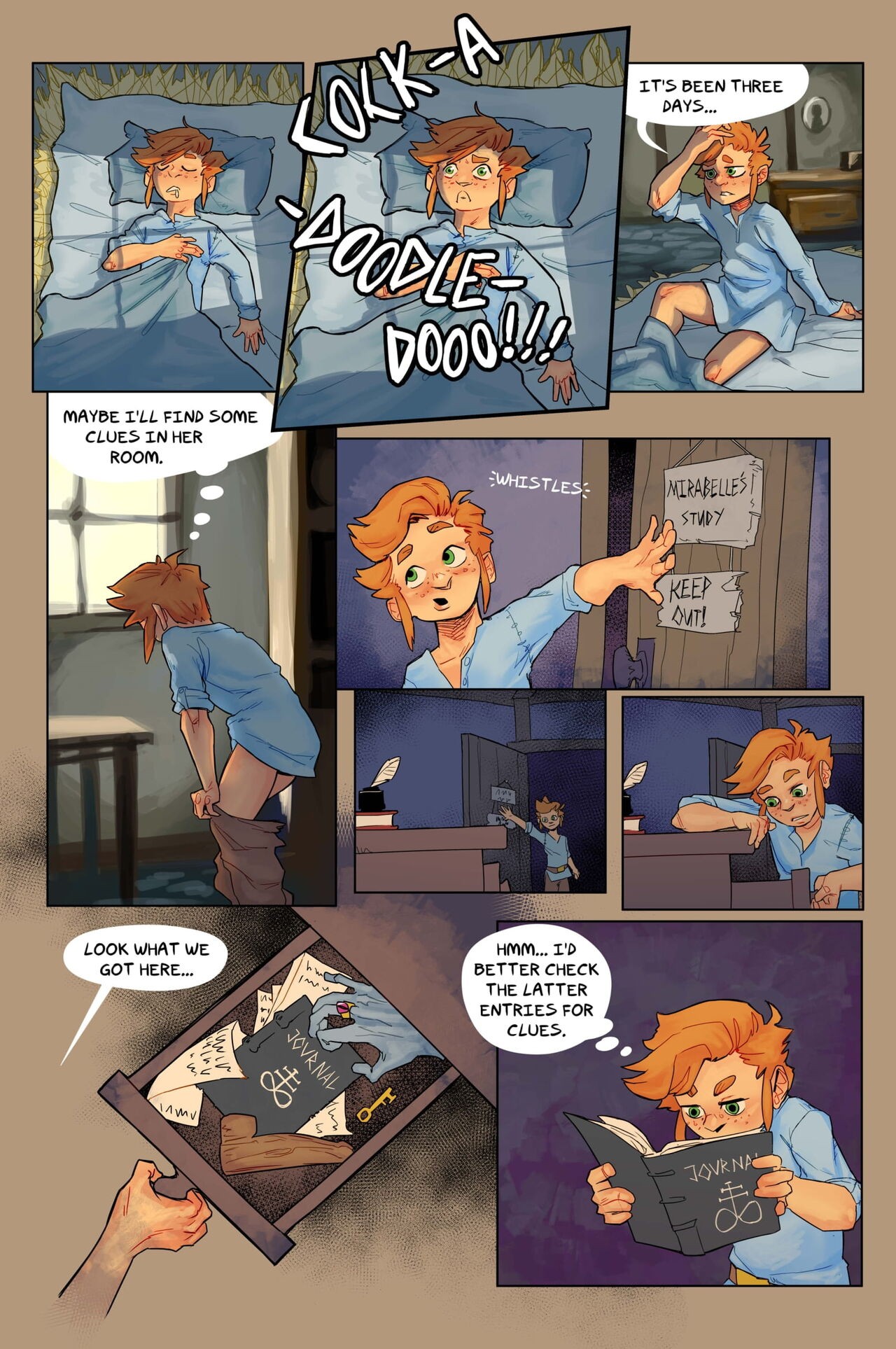 A Boy & His Familiar Part 1: The Fool Porn Comic english 10