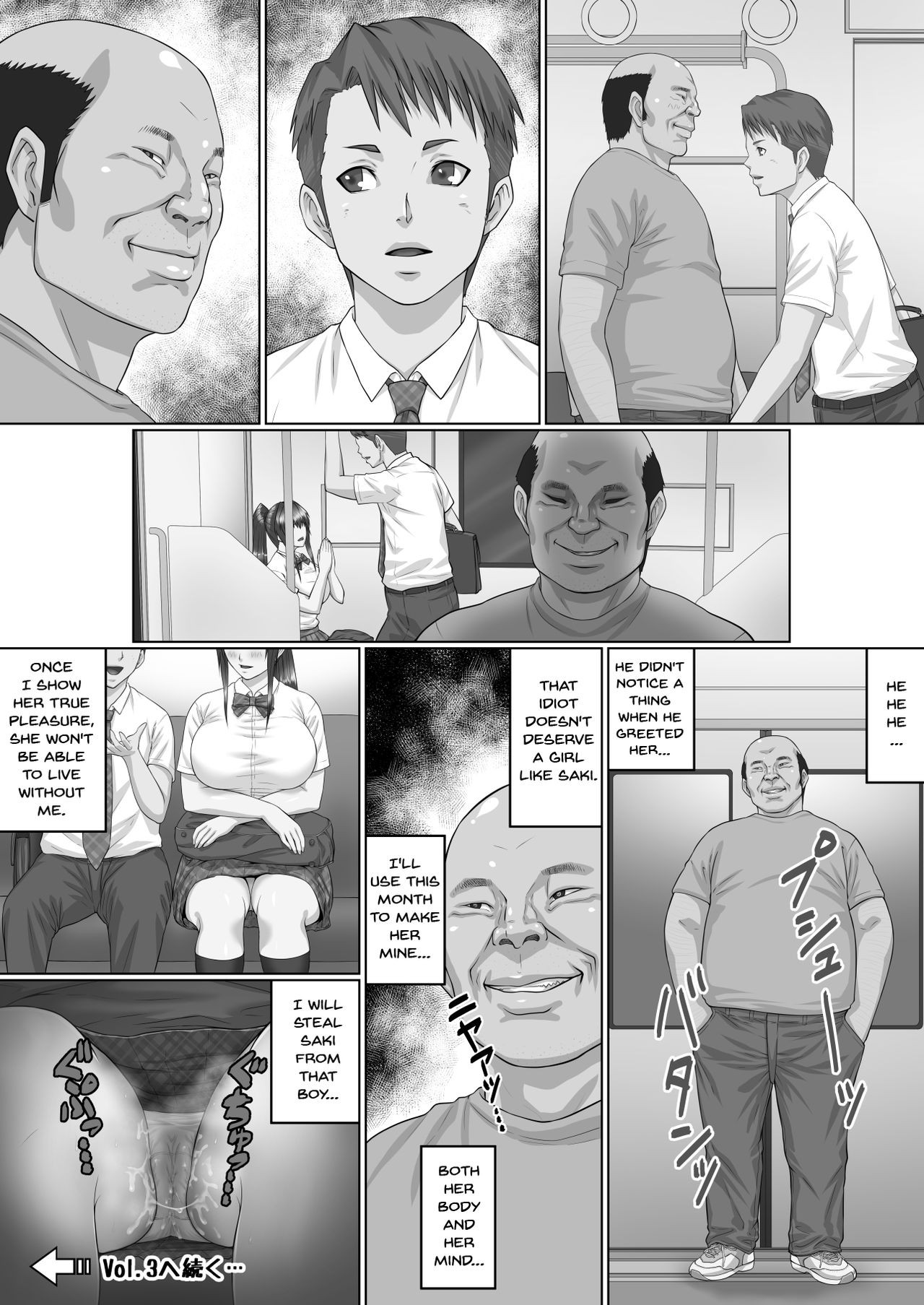 A Woman Can’t Get Away After Being Targeted By This Horny Old Man Part 2 Porn Comic english 31