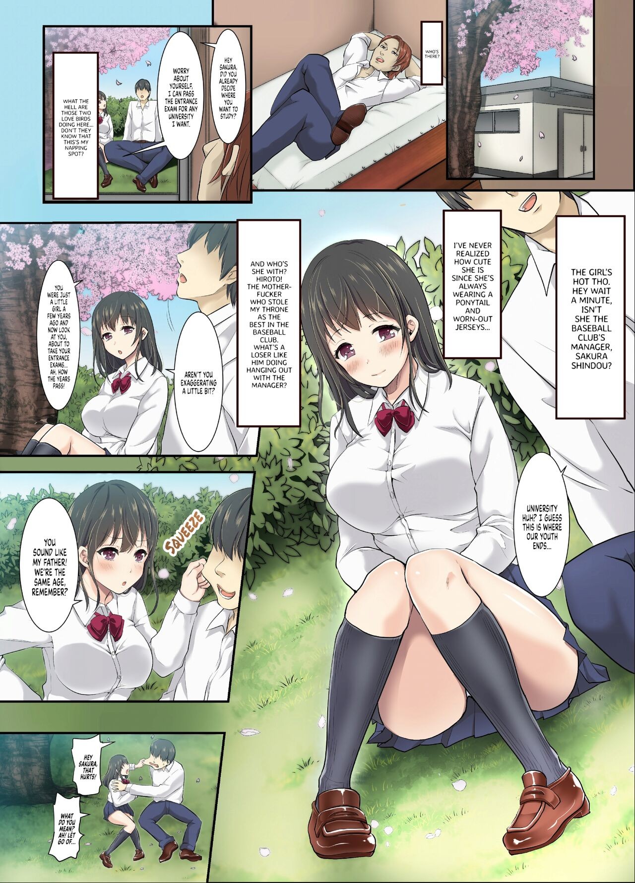 As Cherry Blossoms Fall Porn Comic english 03