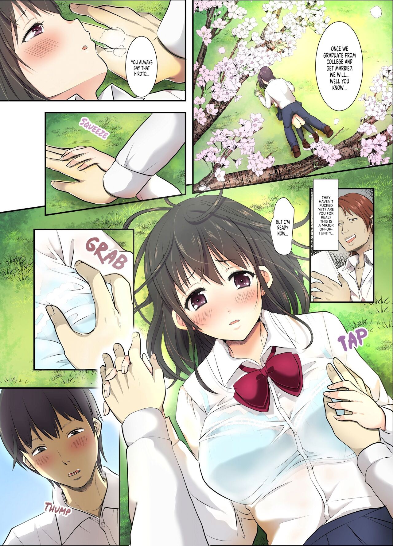 As Cherry Blossoms Fall Porn Comic english 05