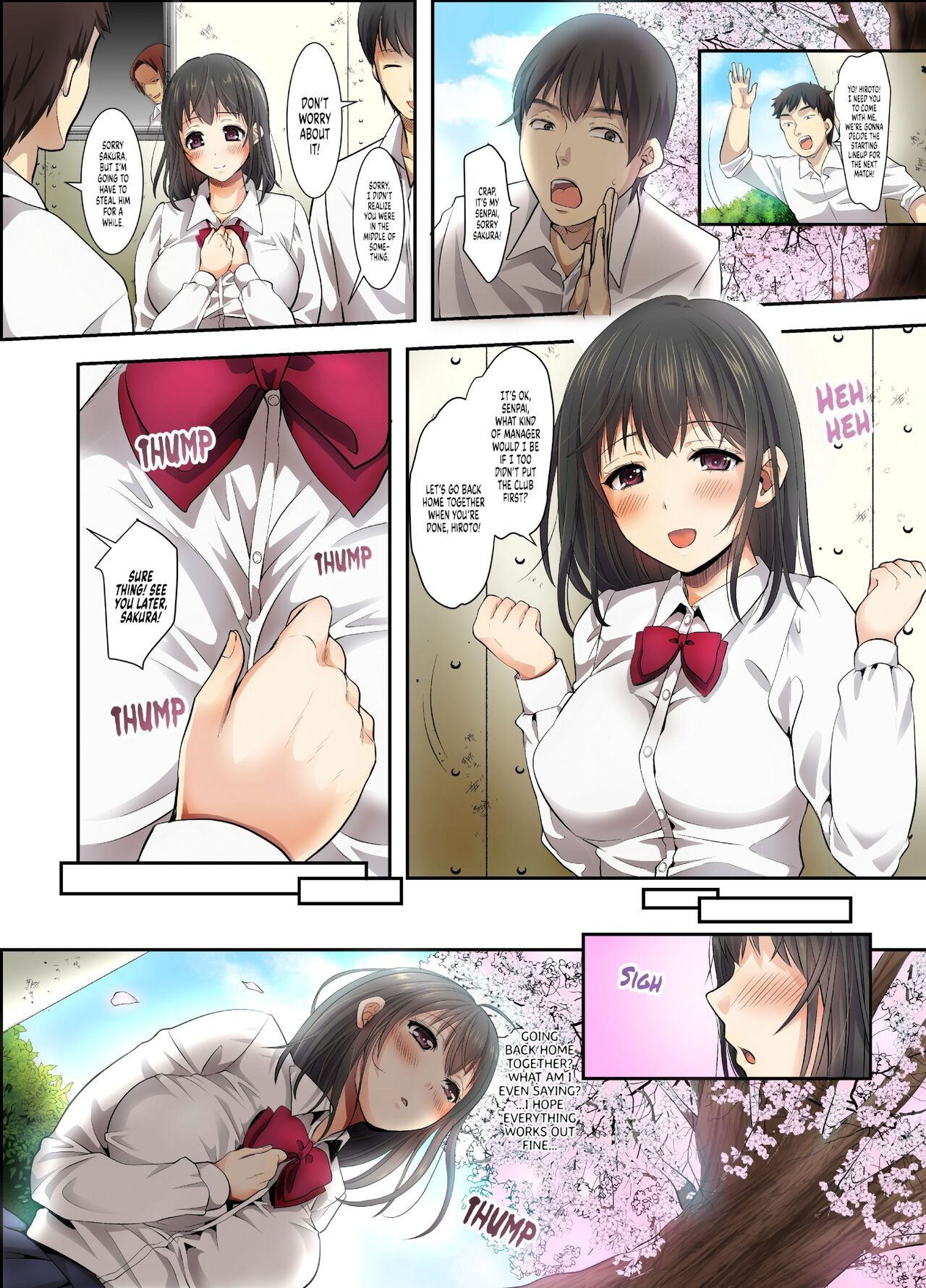 As Cherry Blossoms Fall Porn Comic english 07