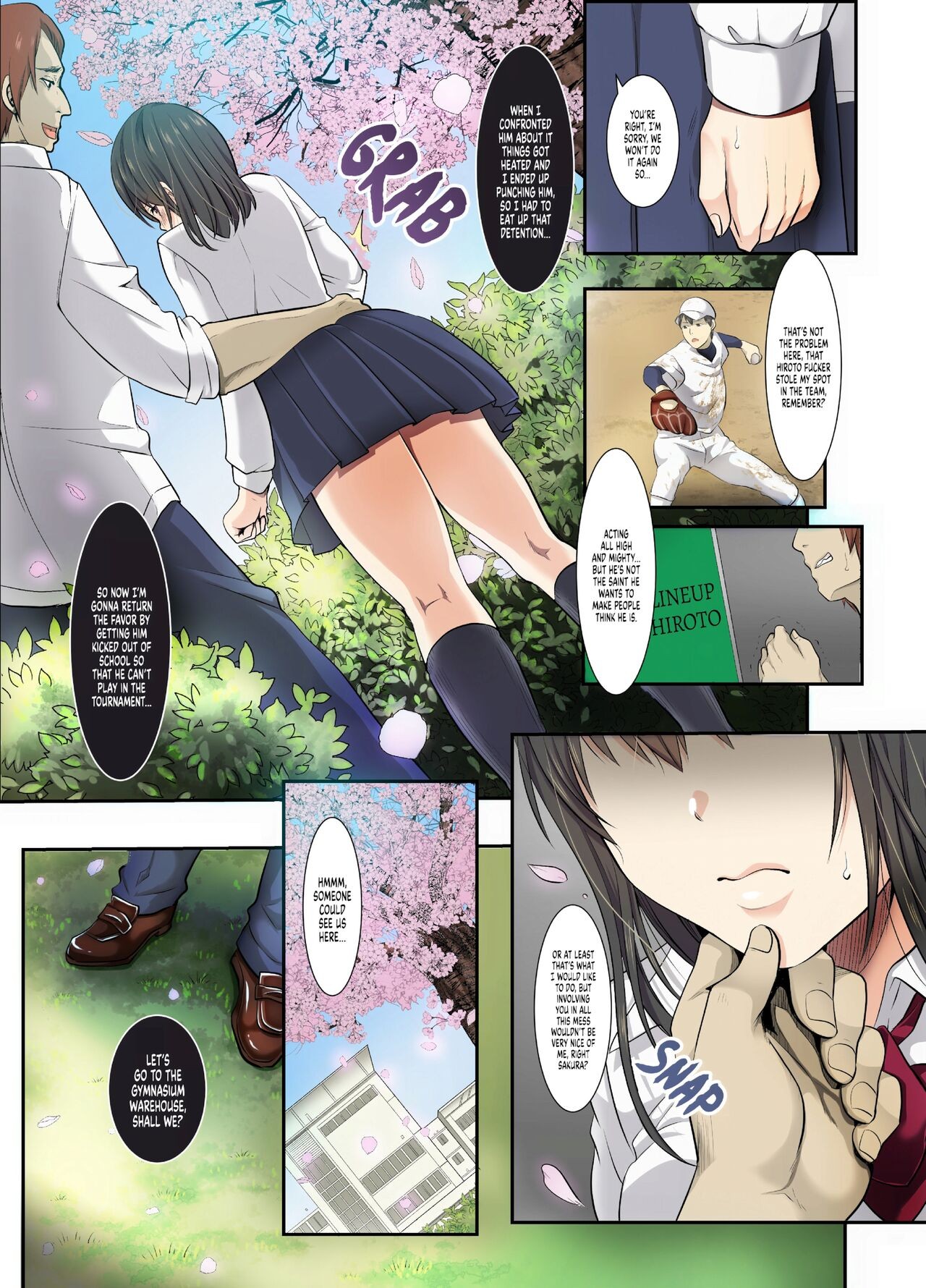 As Cherry Blossoms Fall Porn Comic english 10