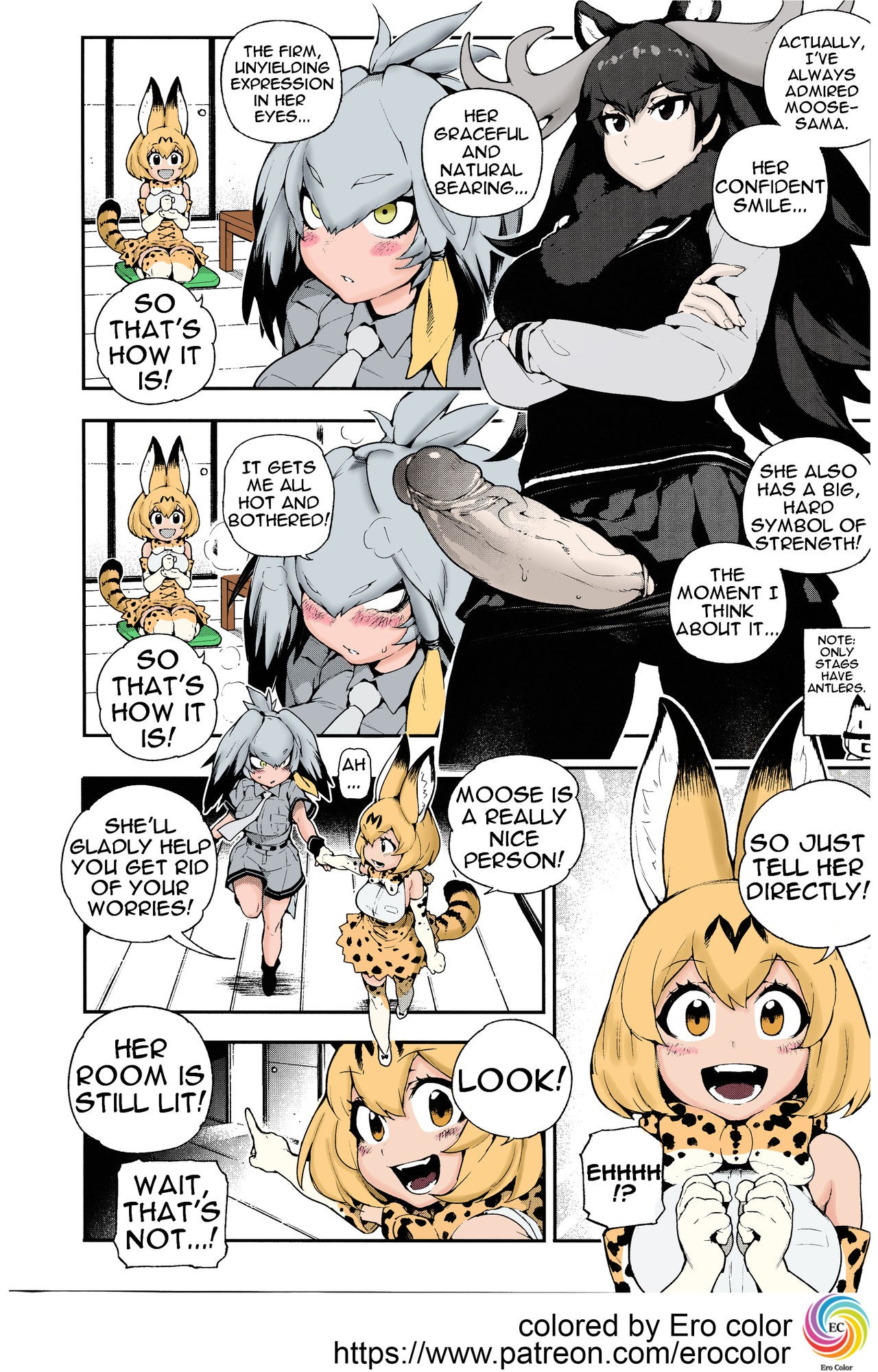 Beast Friends Porn Comic english 04