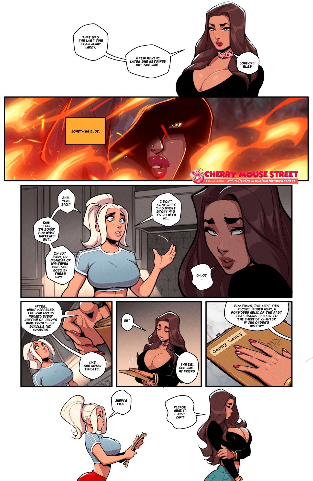 Chloe & Amber: The Tragedy of Jenny Laroy Porn Comic english 17