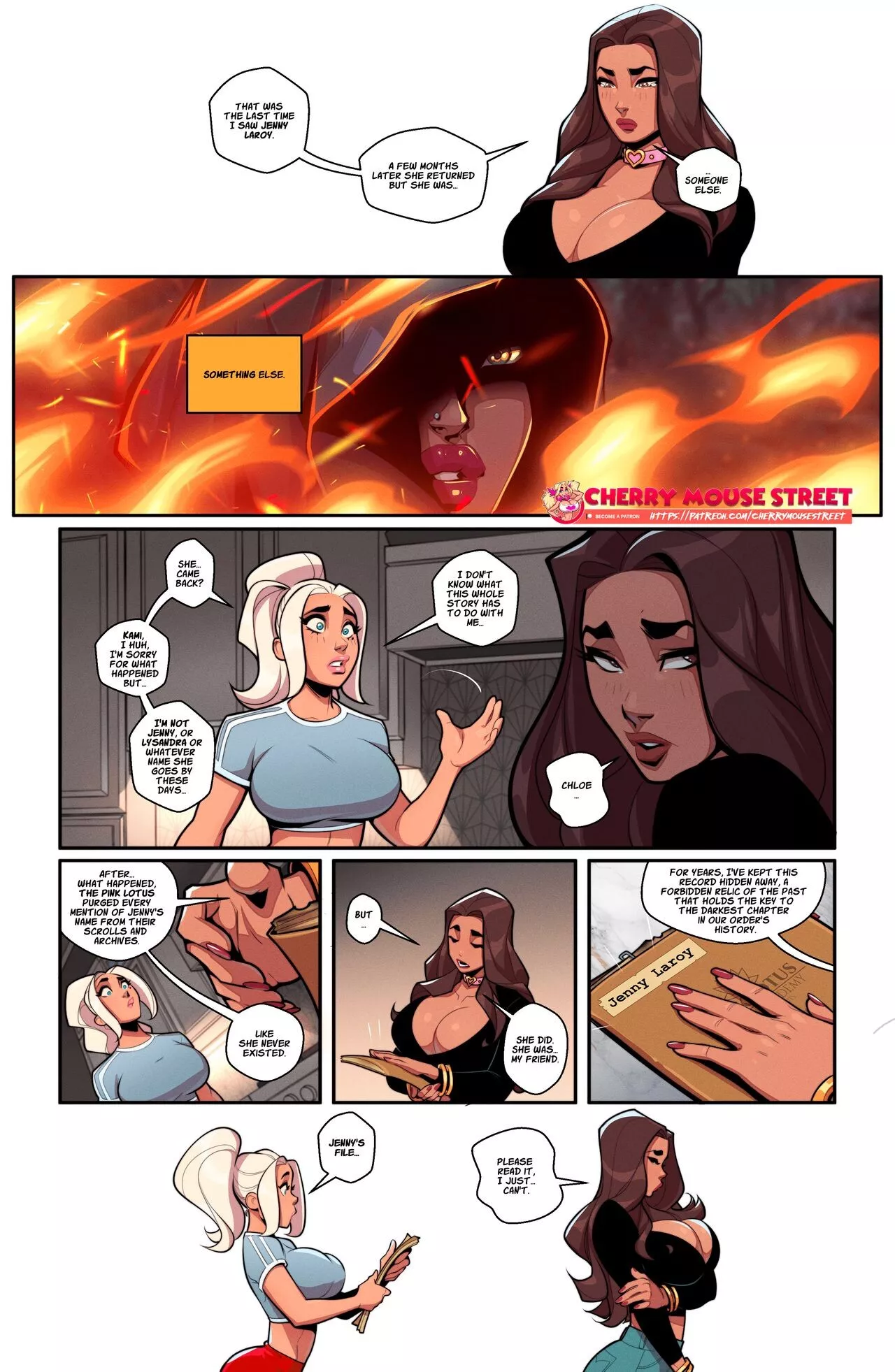 Chloe & Amber: The Tragedy of Jenny Laroy Porn Comic english 16 - Porn Comic