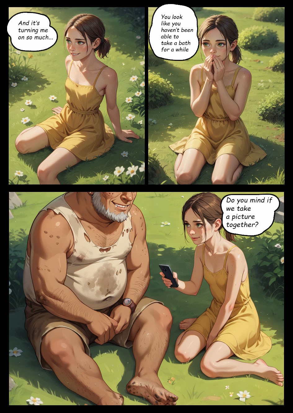 Ellie’s Blind Date Porn Comic english 11