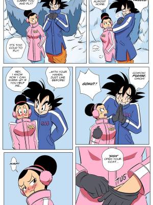 Goku + Chi Chi Heating Up Porn Comic english 02