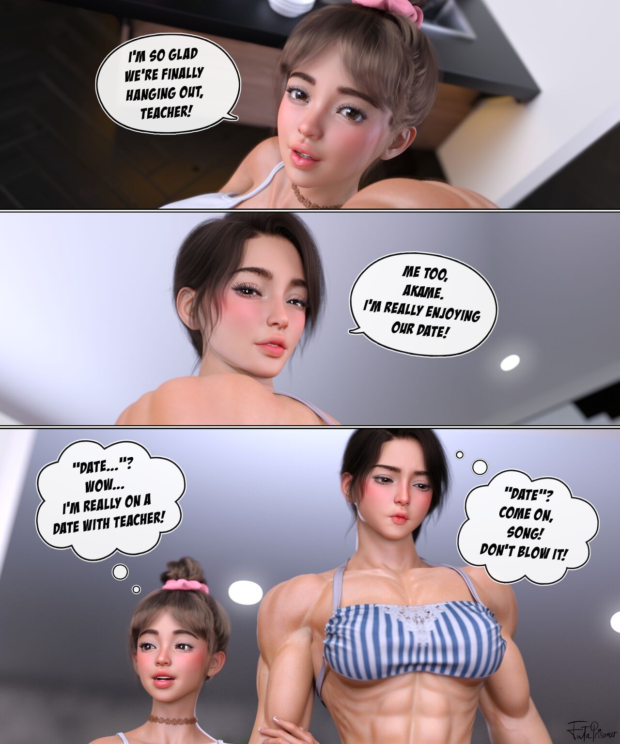 GTS Part 1: Temptation Porn Comic english 18