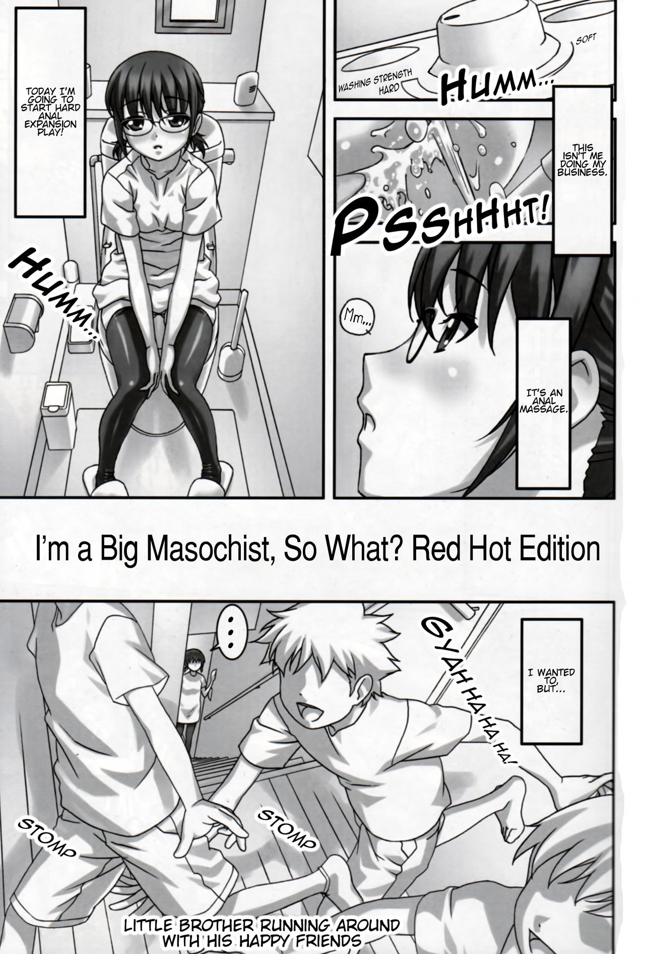 I’m a Big Masochist, So What? Red Hot Edition Porn Comic english 04