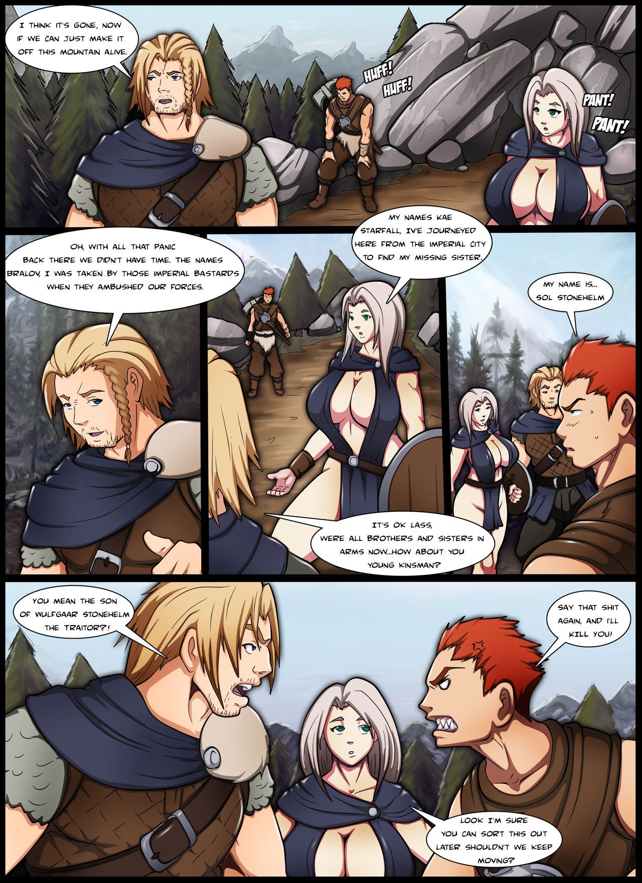 Legend Of Skyrift  Porn Comic english 06