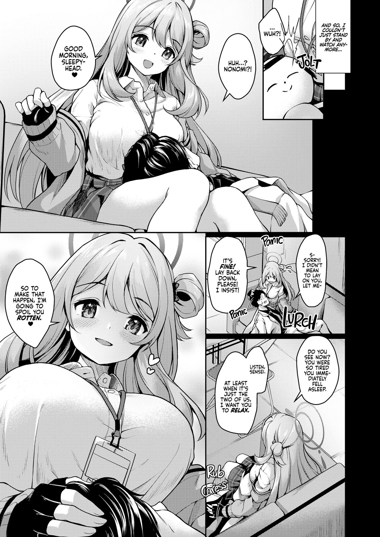 Nonomi Will Make It All Better!  Porn Comic english 06