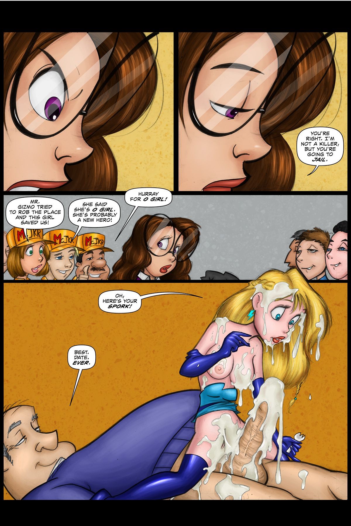 O Girl By JKRComix Part 2  Porn Comic english 17