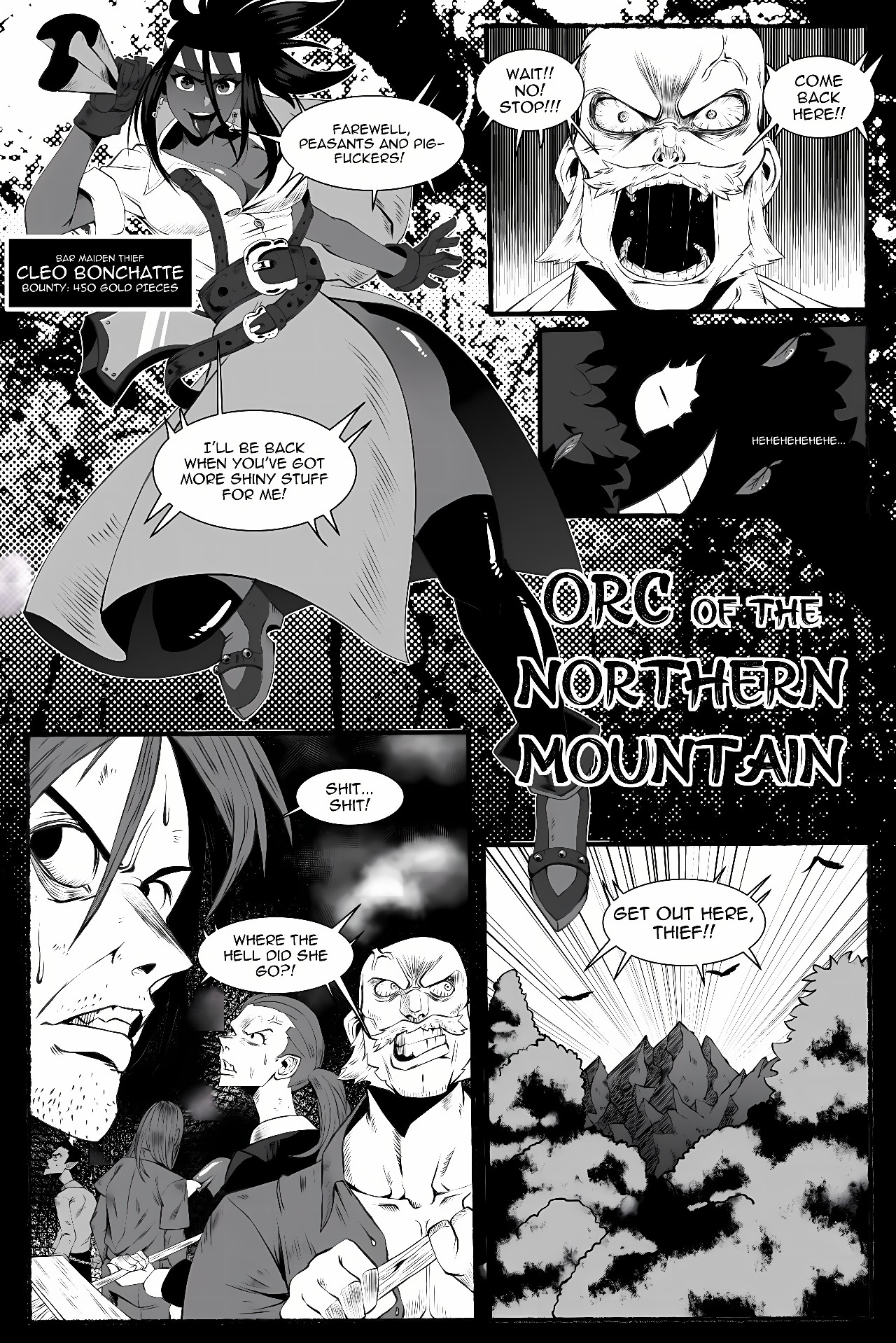 Orc Of The Northern Mountain Porn Comic english 03