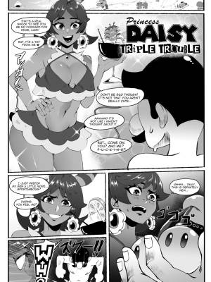 Princess Daisy: Triple Trouble Porn Comic english 02