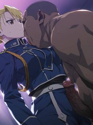 Riza Hawkeye By Cyber-Wifu 11 Porn Comic english 01