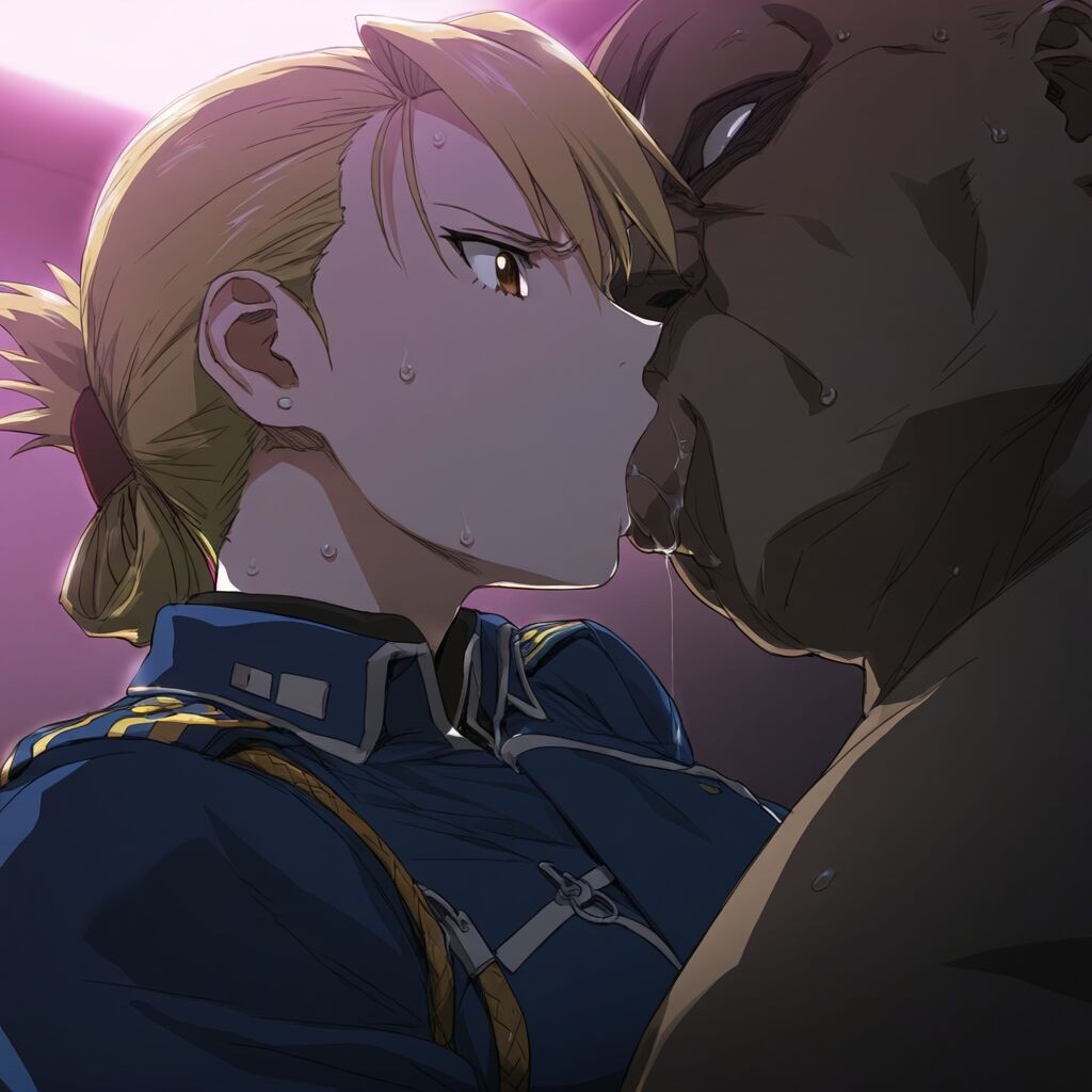 Riza Hawkeye By Cyber-Wifu 11 Porn Comic english 02