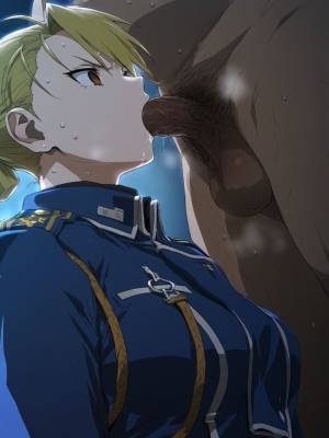 Riza Hawkeye By Cyber-Wifu 11 Porn Comic english 03