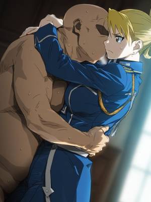 Riza Hawkeye By Cyber-Wifu 11 Porn Comic english 05