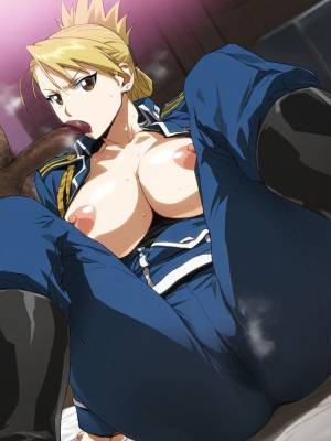 Riza Hawkeye By Cyber-Wifu 11 Porn Comic english 22