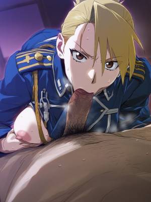 Riza Hawkeye By Cyber-Wifu 11 Porn Comic english 34