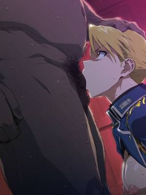 Riza Hawkeye By Cyber-Wifu 11 Porn Comic english 46