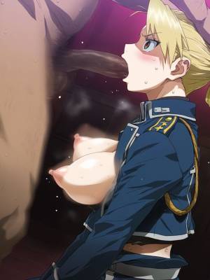 Riza Hawkeye By Cyber-Wifu 11 Porn Comic english 51