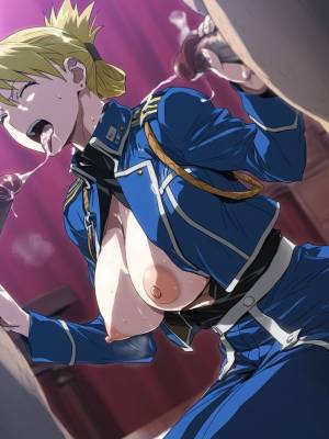 Riza Hawkeye By Cyber-Wifu 11 Porn Comic english 78