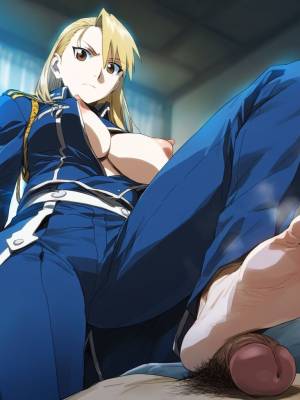 Riza Hawkeye By Cyber-Wifu 11 Porn Comic english 81