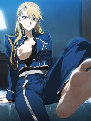 Riza Hawkeye By Cyber-Wifu 11 Porn Comic english 83