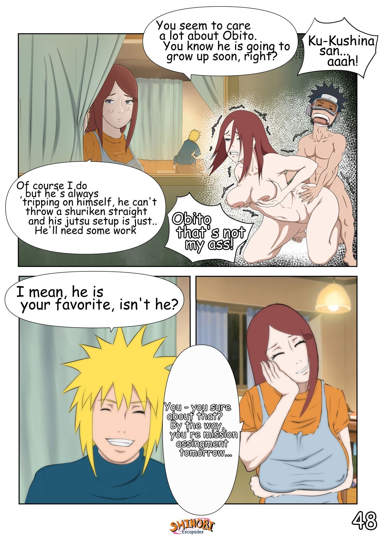 Shinobi Escapades Porn Comic english 49