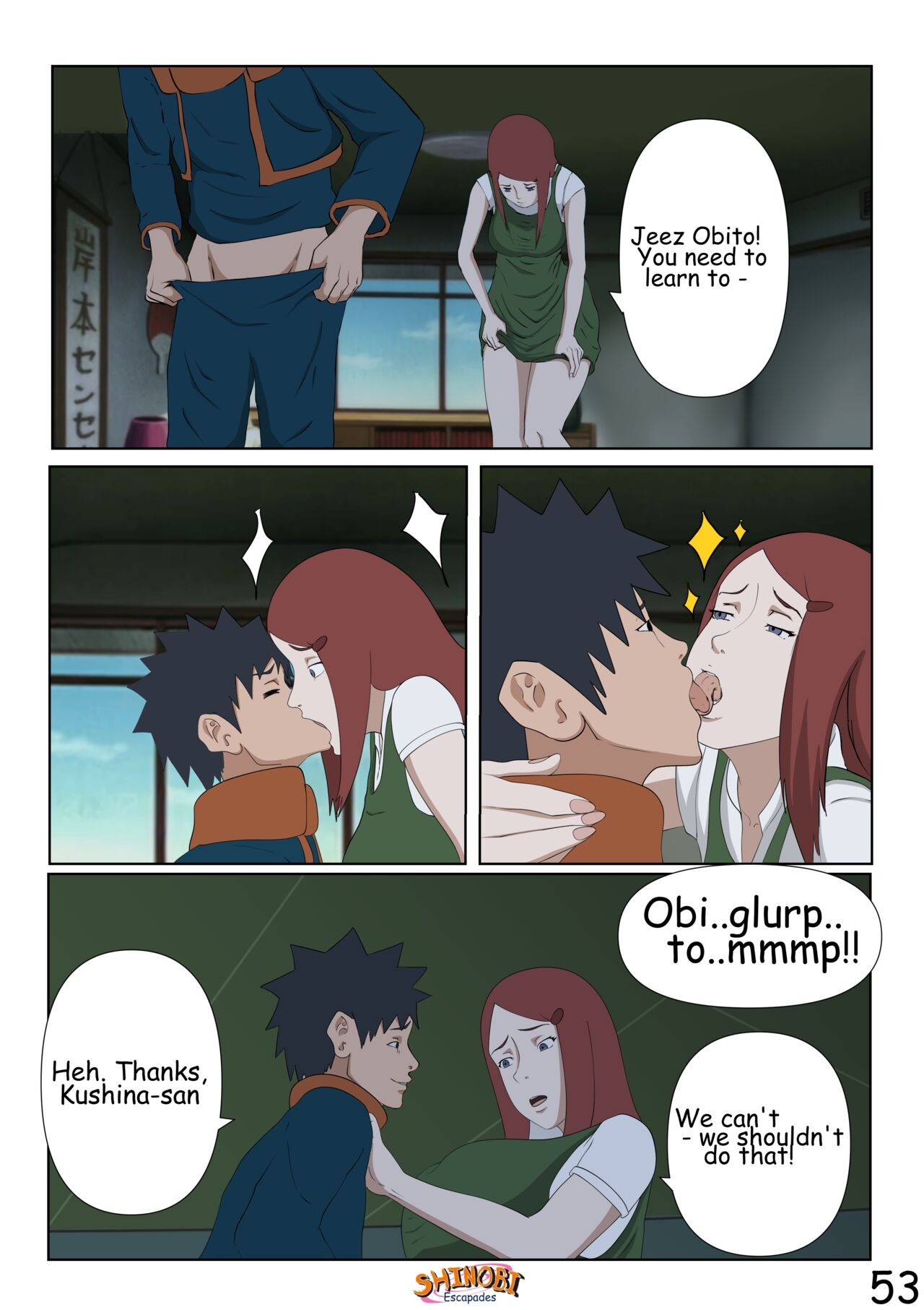 Shinobi Escapades Porn Comic english 54