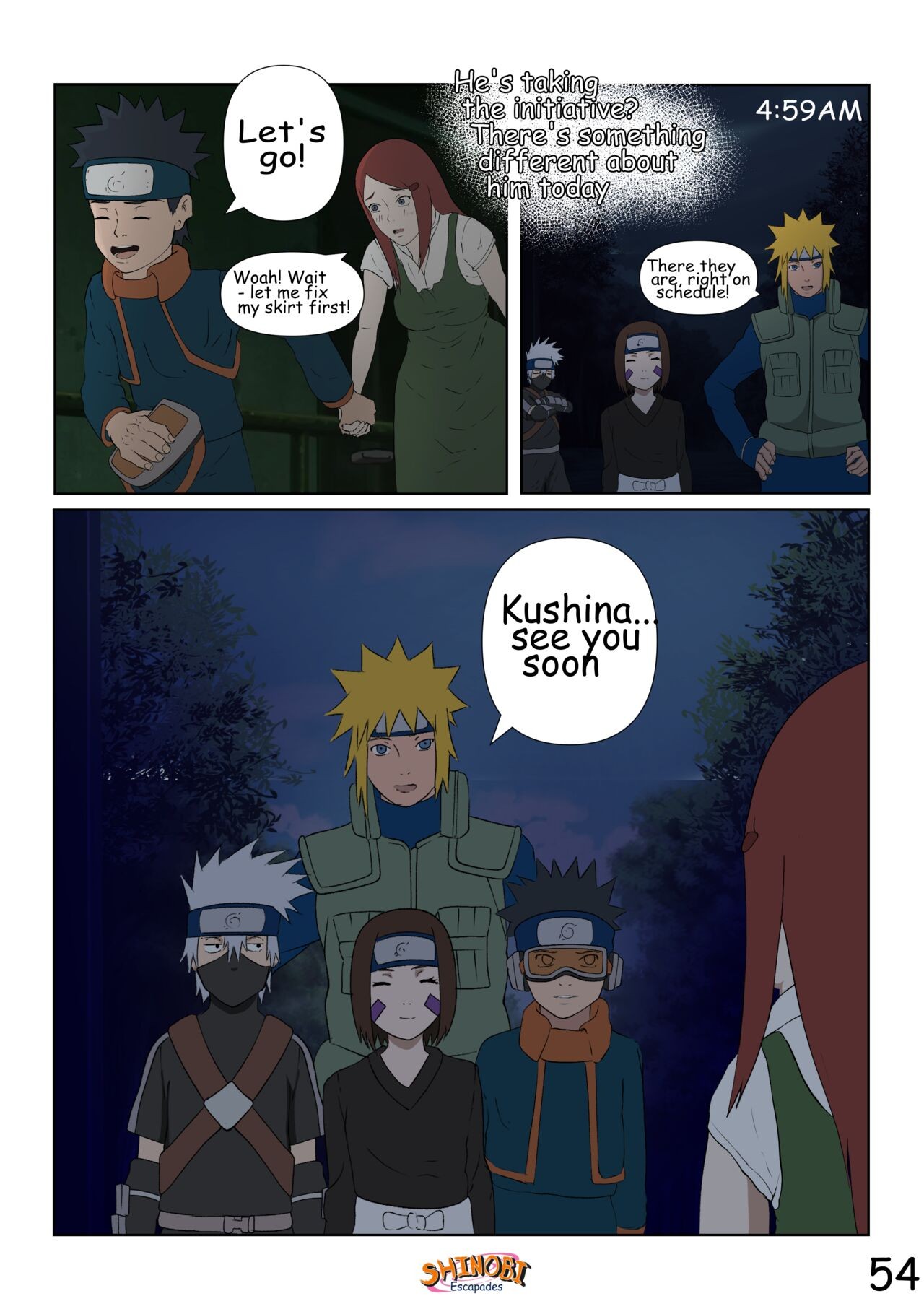 Shinobi Escapades Porn Comic english 55