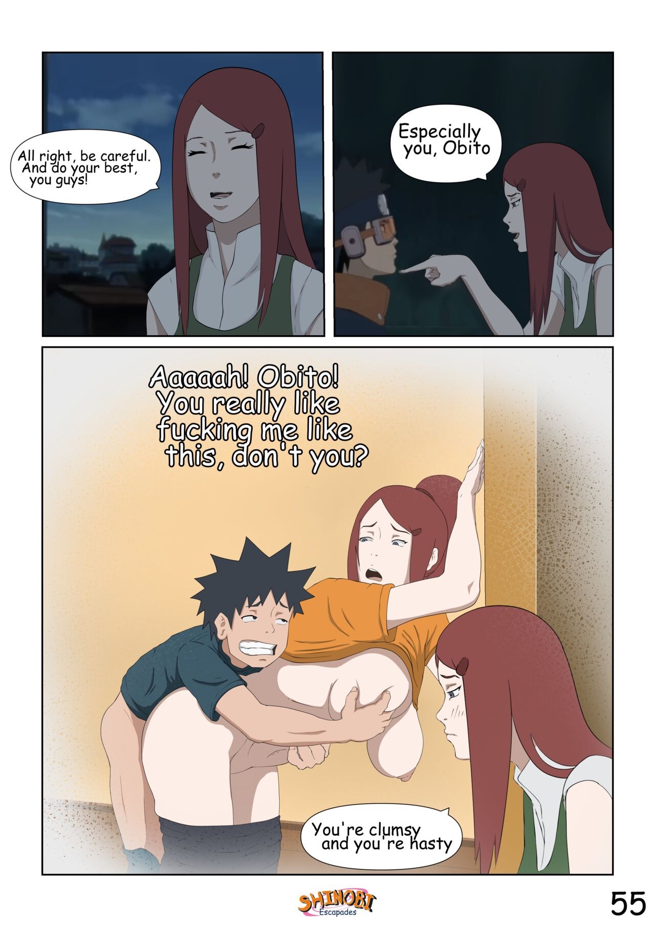 Shinobi Escapades Porn Comic english 56