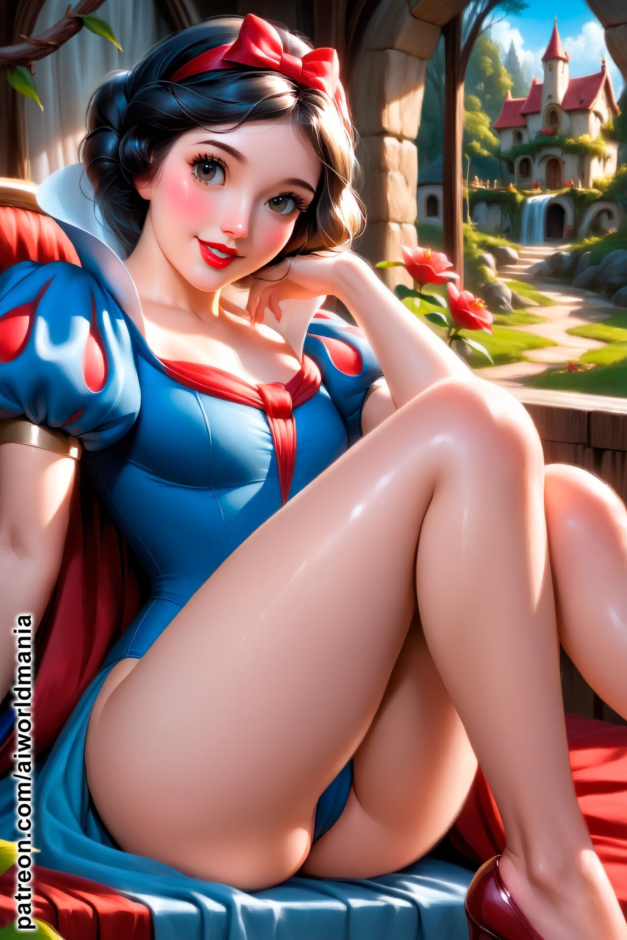 Snow white cartoon porn