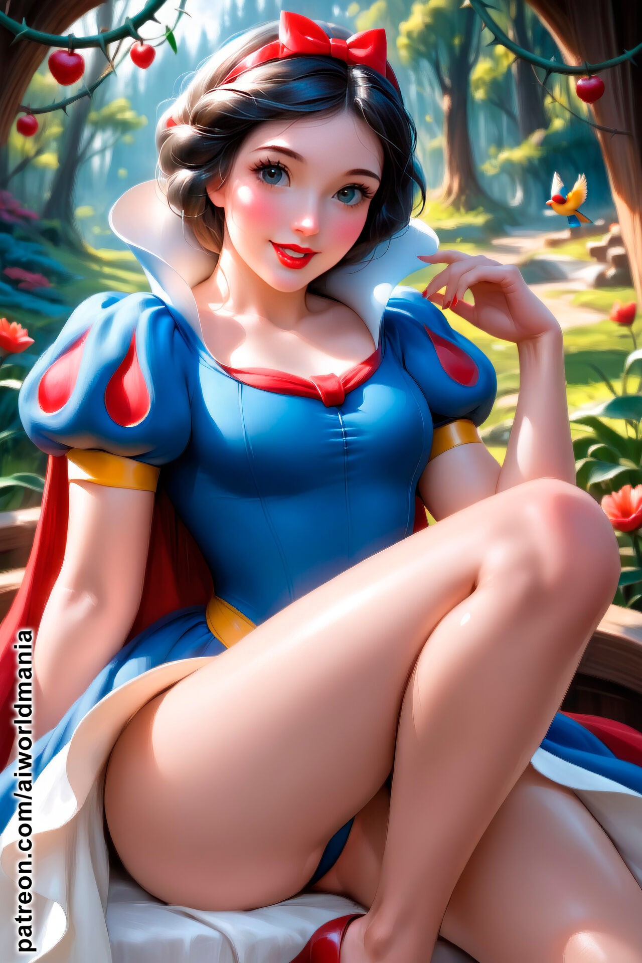 Snow White By AI Generated Porn Comic english 03