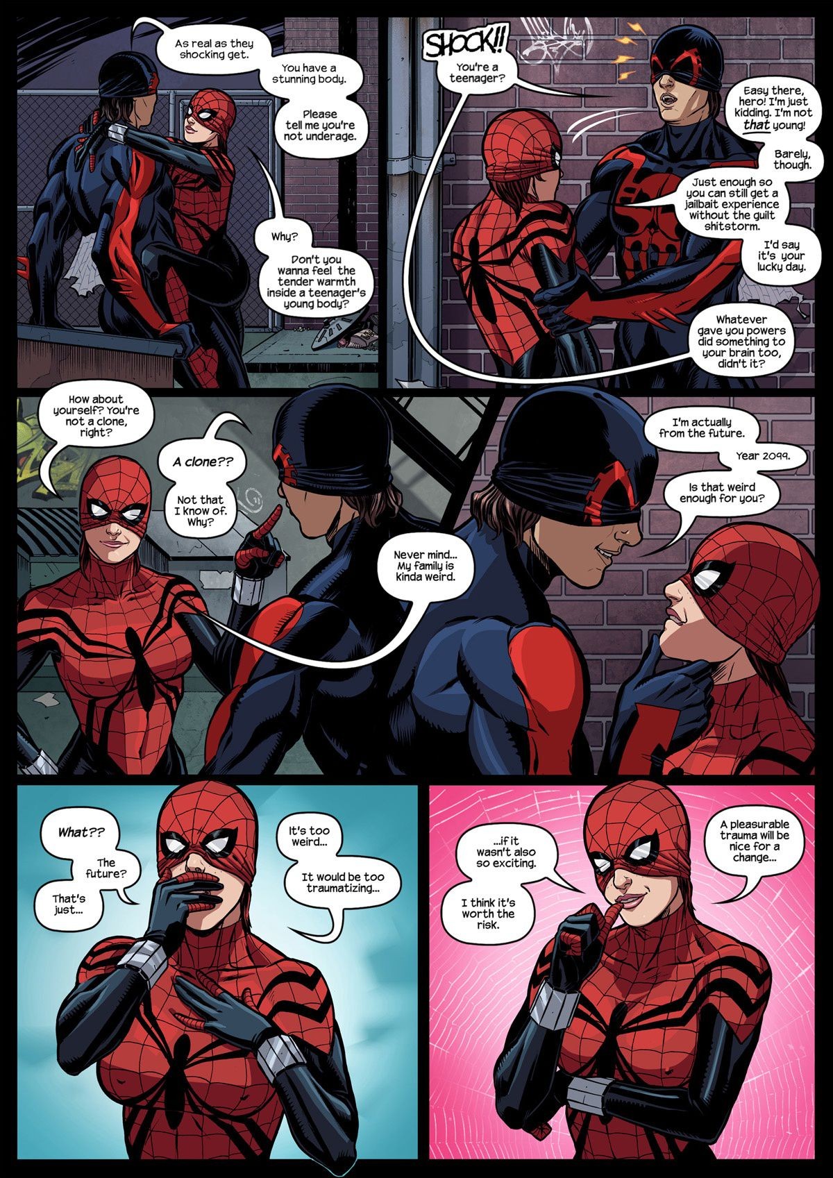 Spider-Man 2099 Porn Comic english 04