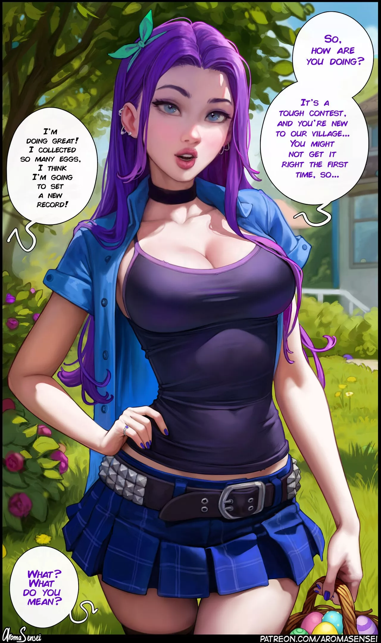 Stardaw Valley: Abigail (Stardew Valley) [Aroma Sensei] - English - Porn  Comic