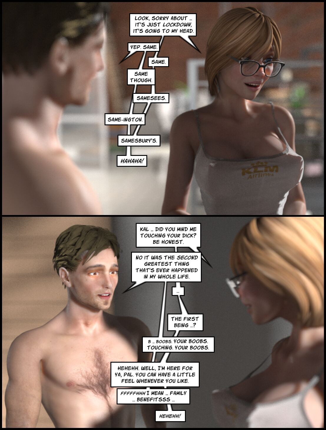 The Deliciously Awkward Family Bubble Part 2 Porn Comic english 35