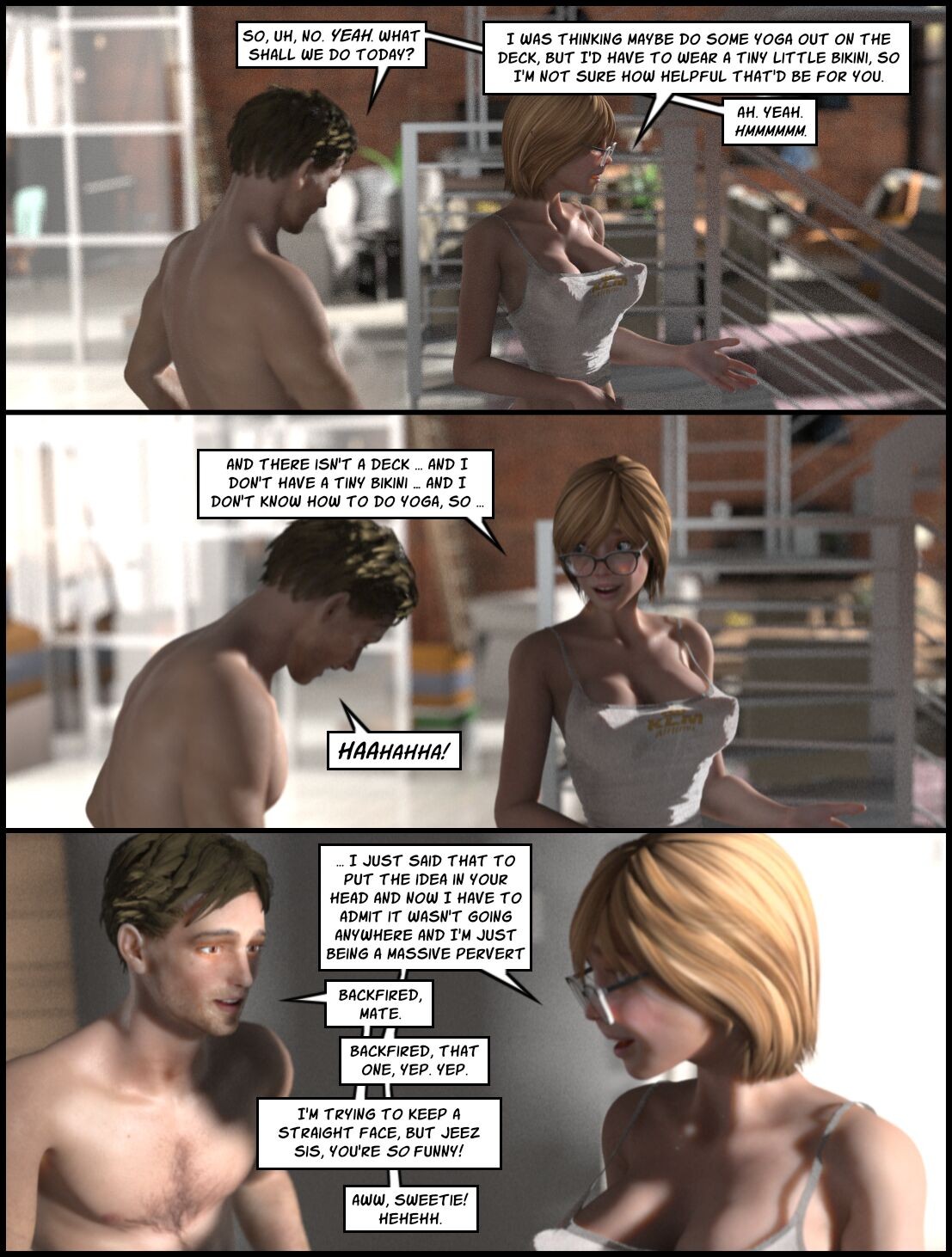 The Deliciously Awkward Family Bubble Part 2 Porn Comic english 36