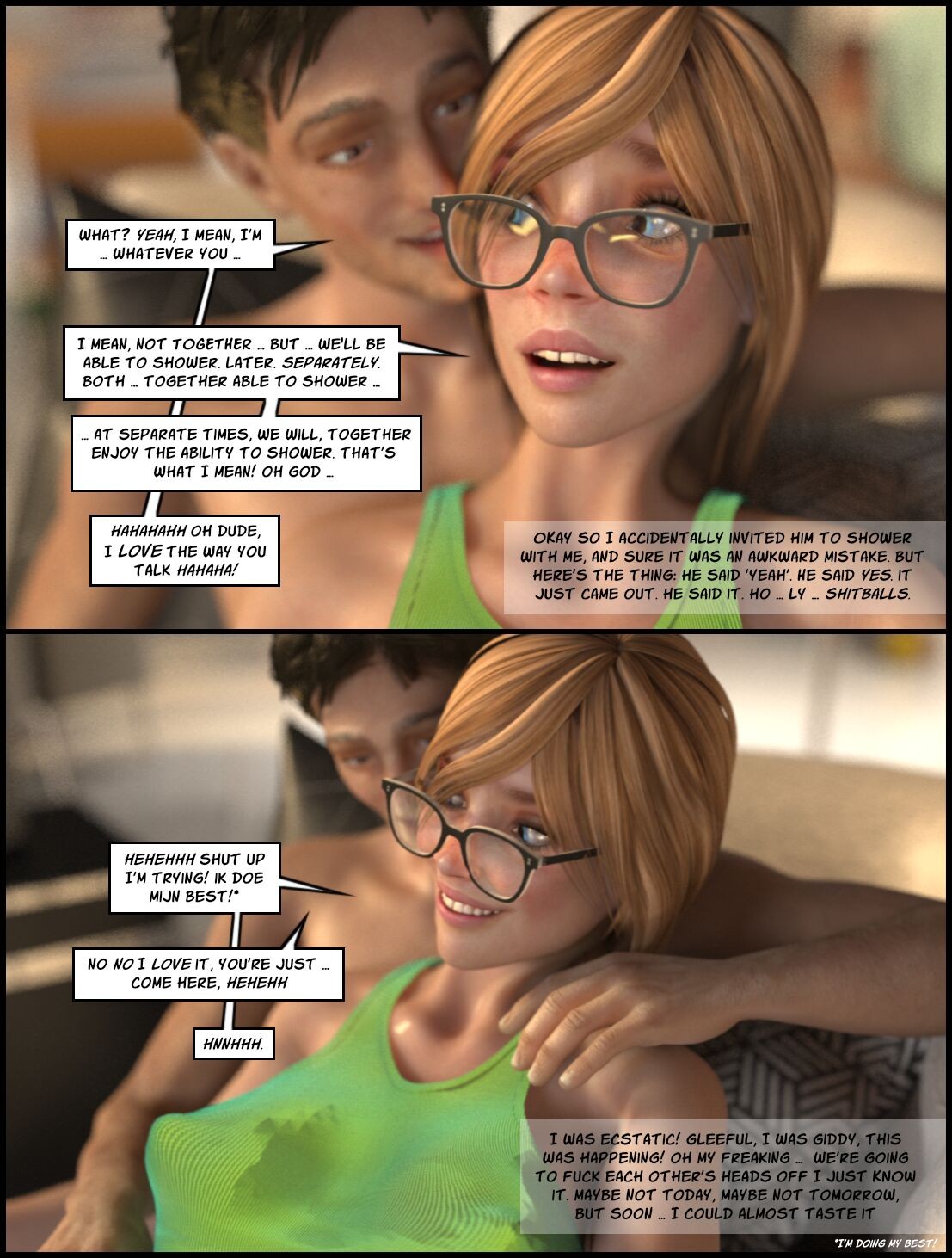 The Deliciously Awkward Family Bubble Part 2 Porn Comic english 53