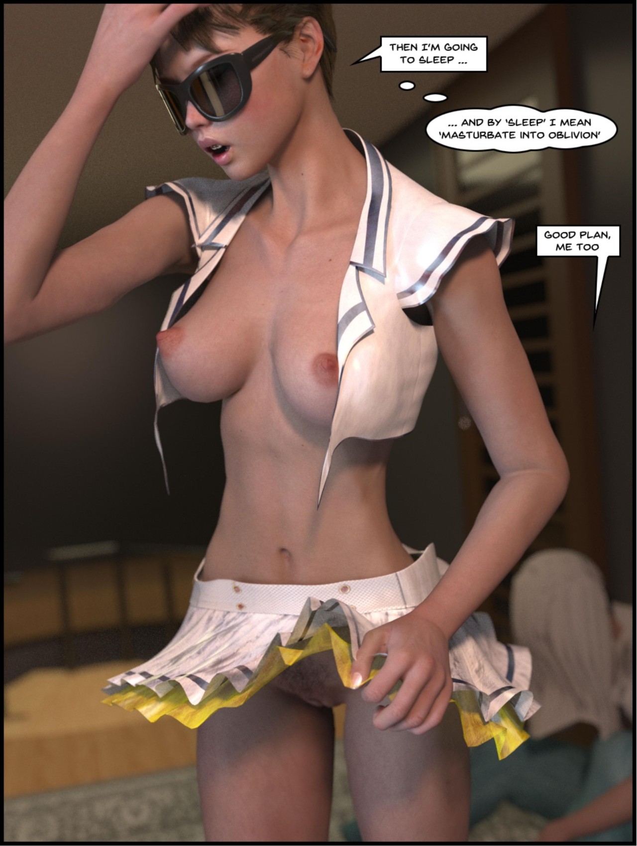 The Lithium Comic Part 4: The Sister Secret Porn Comic english 54