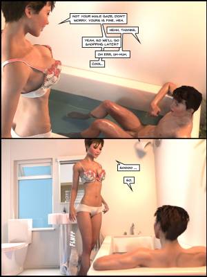 The Lithium Comic Part 7: Family Bathtime Porn Comic english 21