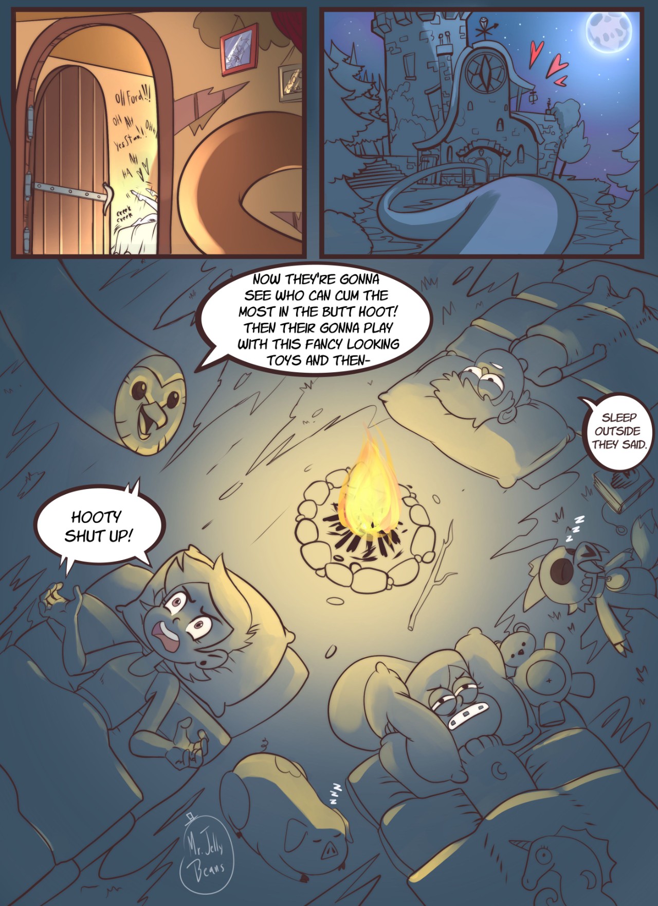 The Owl House X Gravity Falls Porn Comic english 10