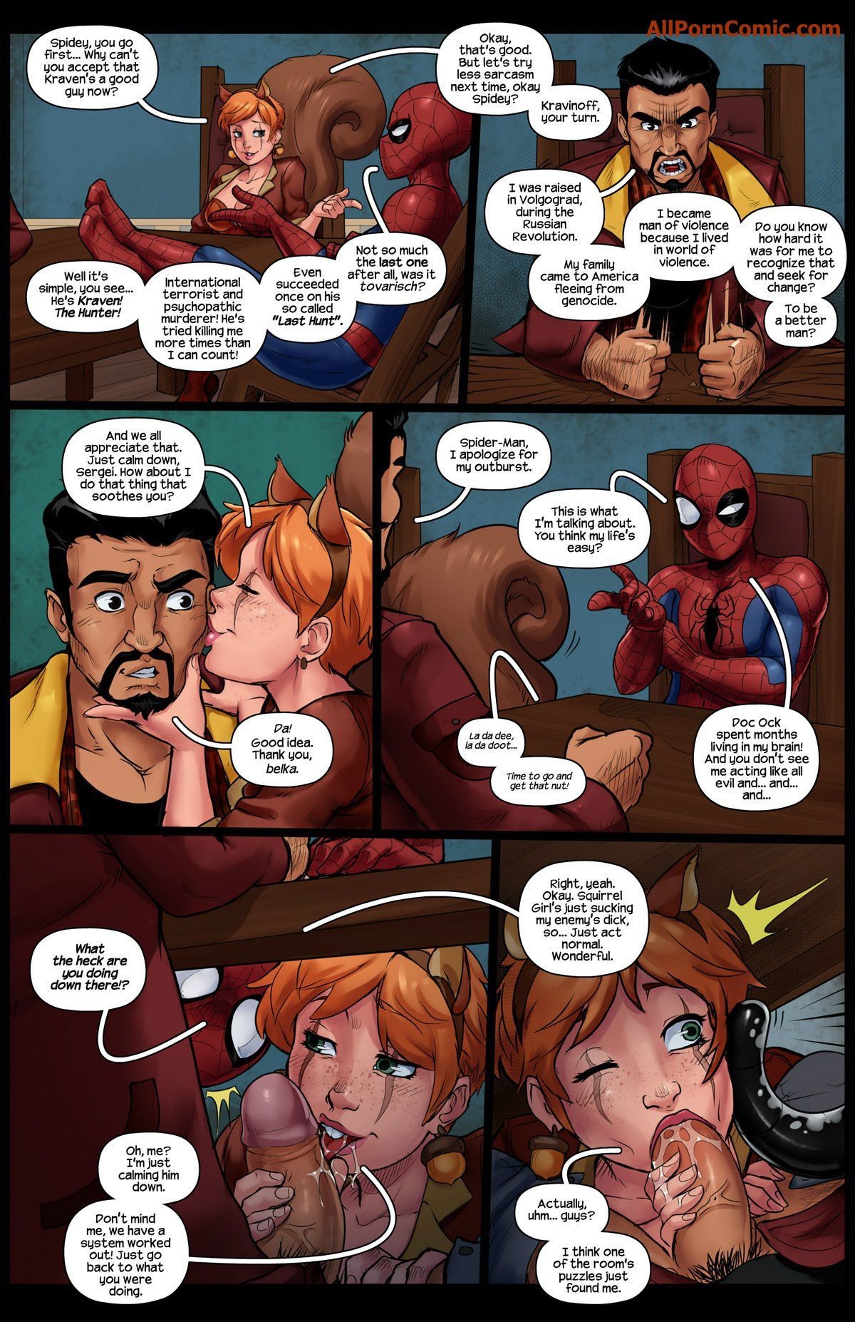 The Unbeatable Squirrel Girl Porn Comic english 04